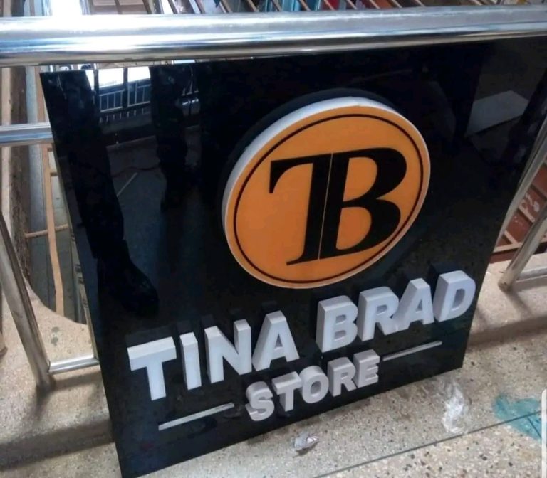 3D sign designs in Kampala