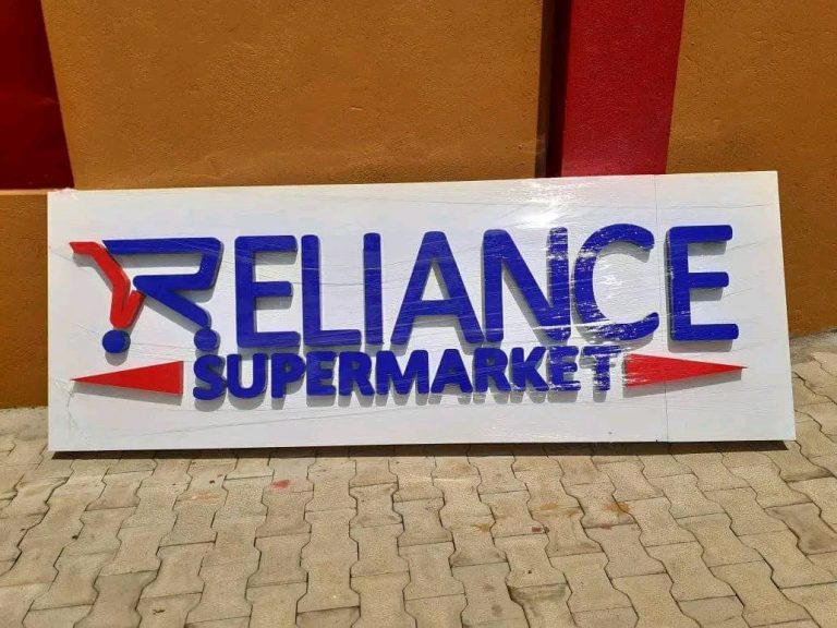 3D storefront signs in Uganda