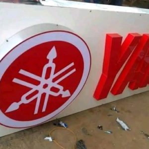 3D signage installation in Uganda