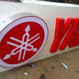 3D signage installation in Uganda