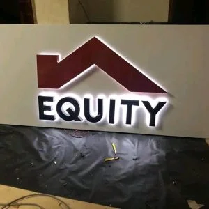 3D signage installation in Kampala