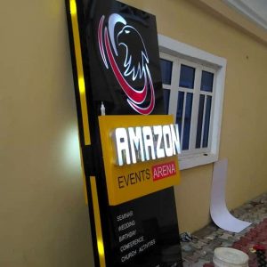 Lighting 3D Signs in Kampala